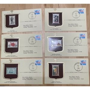 Historic Stamps of America and — Lot of 10 stamps